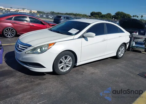 2014 Hyundai Sonata Gls from USA, damaged, VIN 5NPEB4ACXEH849675